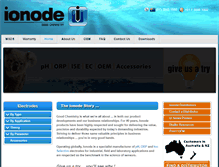 Tablet Screenshot of ionode.com